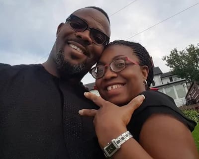 Famous Nigerian comedian celebrates 15 years of marriage (photos)