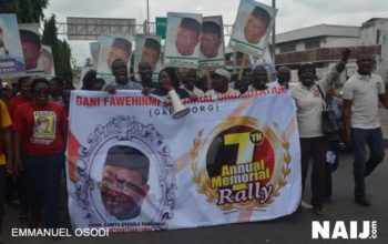 Seven years after… Gani Fawehinmi resurrects in Lagos (photos)