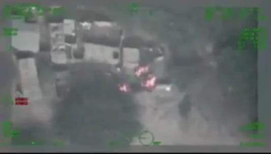 WATCH how Nigerian Air Force bombs Boko Haram commanders (Video)
