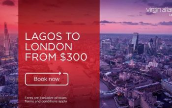 Virgin Atlantic Independence Day Sale – Fly Lagos to London from $300
