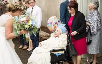 Wow! Meet this 100-year-old bridesmaid who stole the show at a wedding (photos)