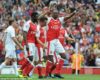 Kanu scores hat-trick as Arsenal legends defeat AC Milan legends (photos/video)