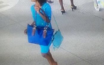 Lady Exposed By CCTV After Stealing A Bag In Church