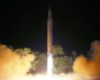 North Korea fires three missiles into sea