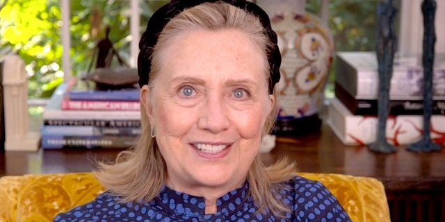 Former U.S. Secretary of State Hillary Clinton is seen Sept. 26, 2020. (Getty Images)